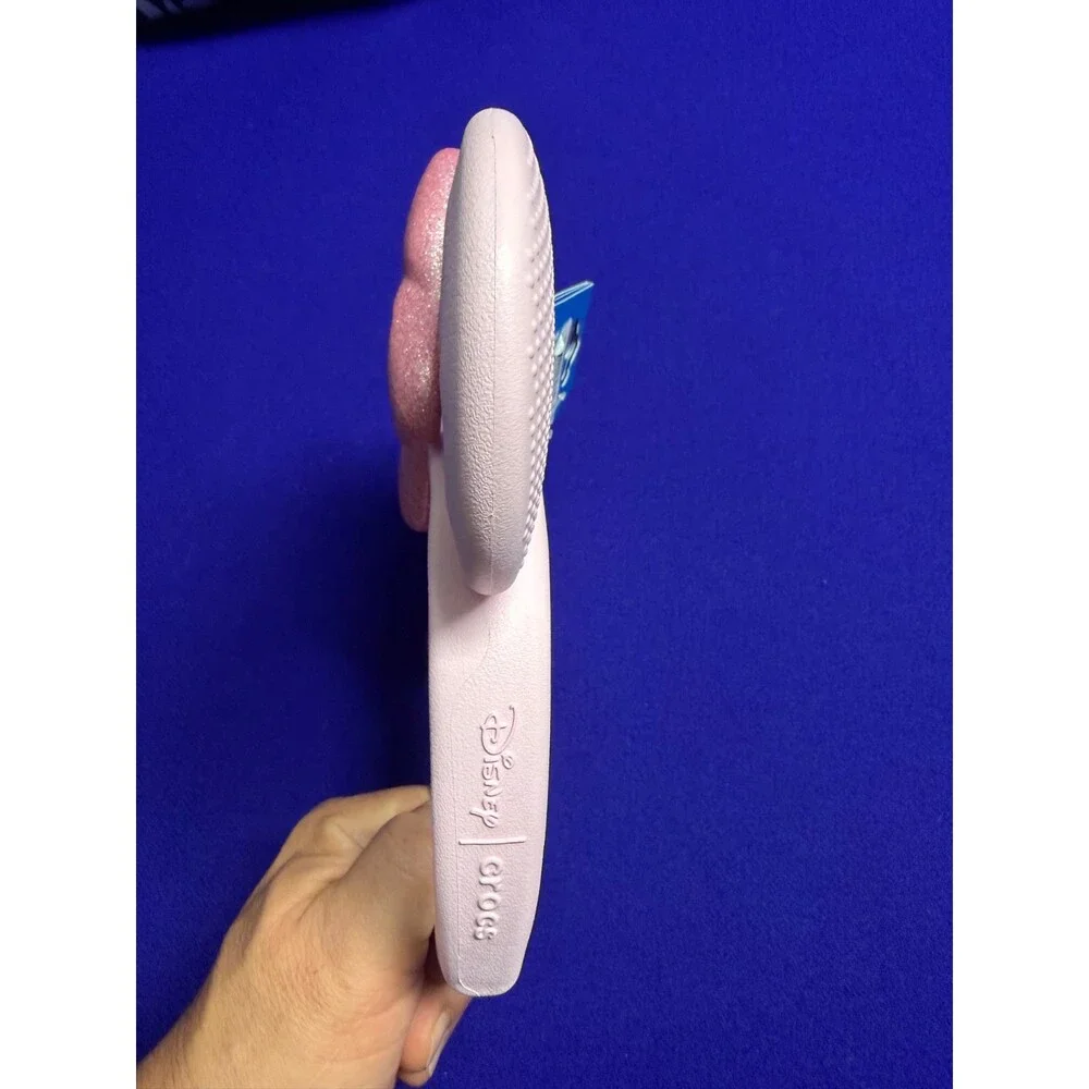 2026 Disney Parks Crocs Pink Minnie Mouse Ears Headband New